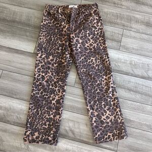Abercrombie Leopard The Baggy Low rise